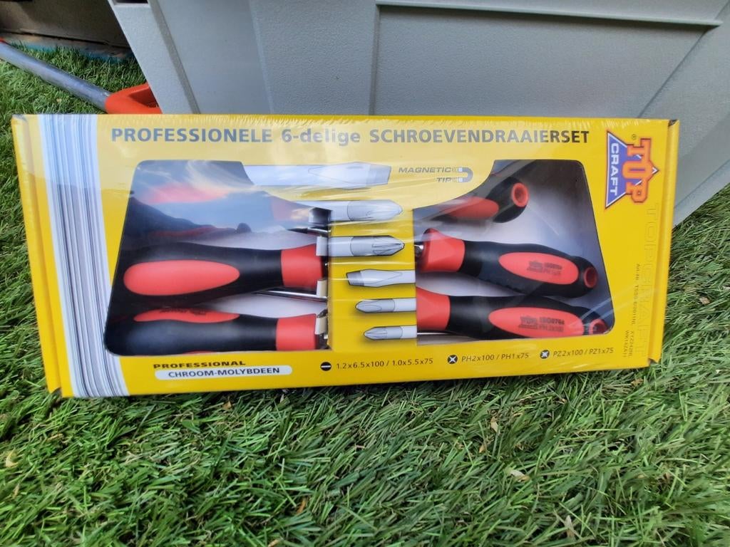 Professionele 6-delige schroevendraaierset, Ophalen of Verzenden, Nieuw