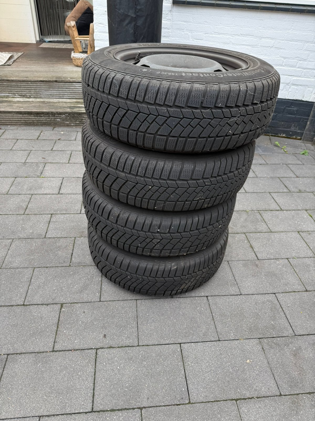 BMW Winterwielen, Auto-onderdelen, Banden en Velgen, Ophalen, Gebruikt, 16 inch, Banden en Velgen