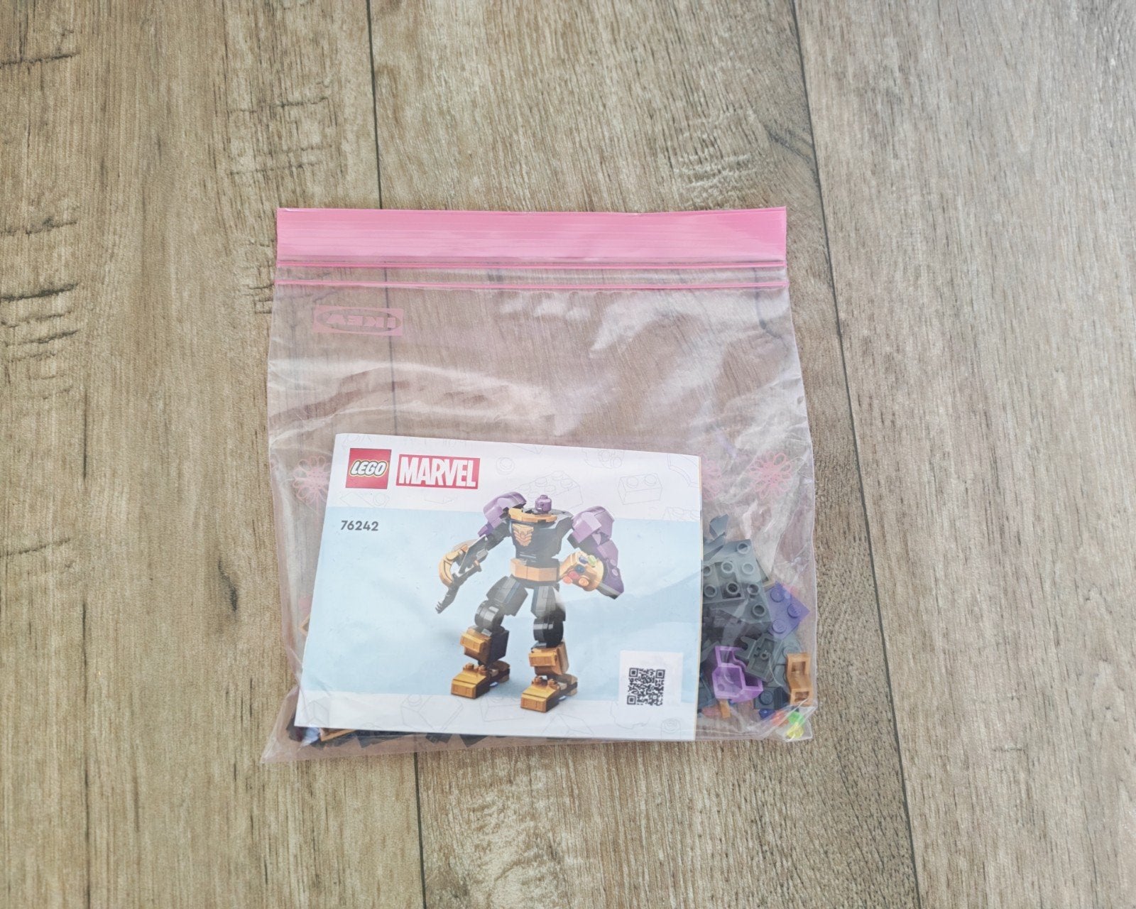 LEGO Marvel Thanos Mech - 76242, Ophalen, Marvel, Lego, Inclusief instructies