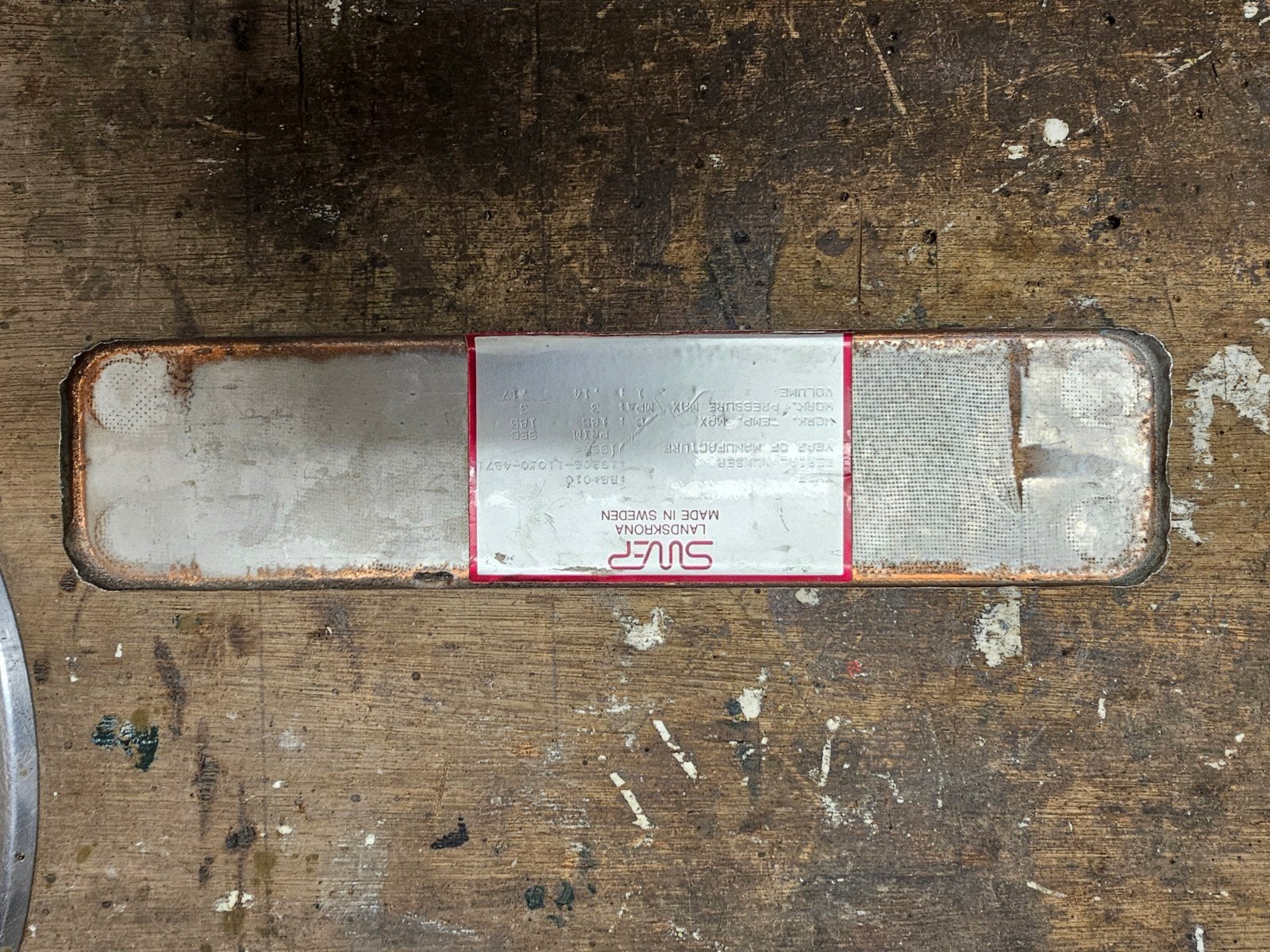 Swep platenwisselaar B10 310x73mm, Ophalen, Minder dan 30 cm, Overige typen, Minder dan 60 cm