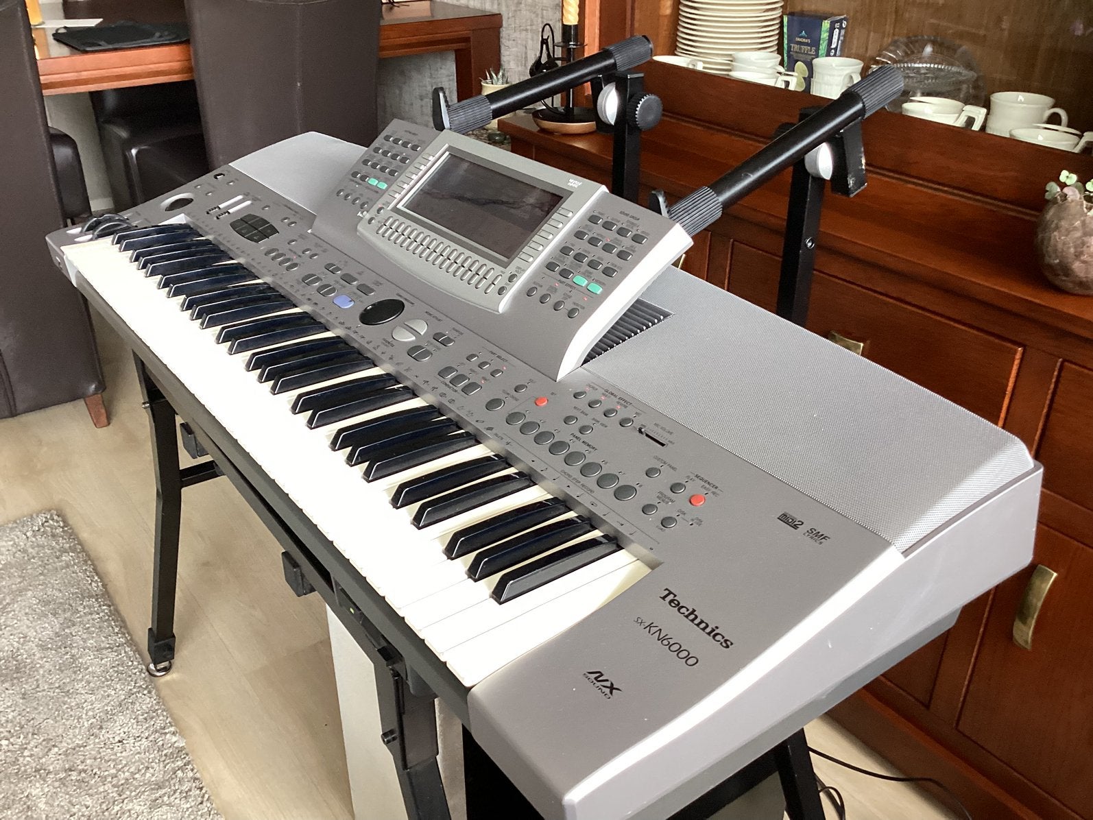 Technics  sx-KN 6000, Muziek en Instrumenten, Keyboards, Ophalen, Gebruikt, 61 toetsen, Technics