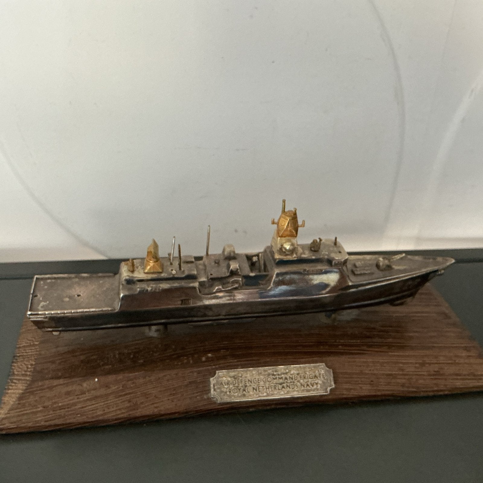 Verzilveren model van LCF Fregat Koninklijke Marine, Ophalen of Verzenden