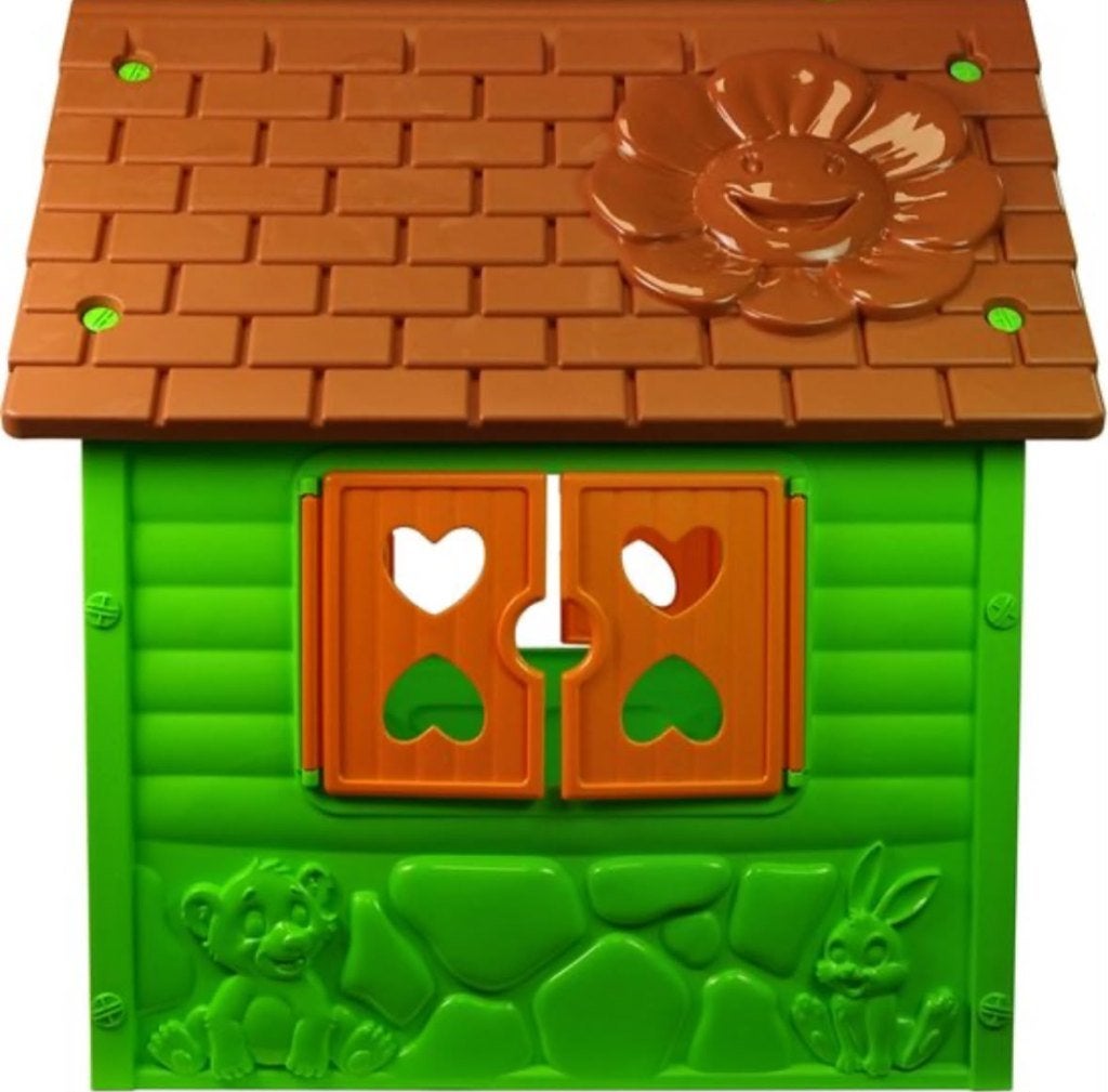 Speelhuisje My First Playhouse Groen, Verzenden, Nieuw, Kunststof