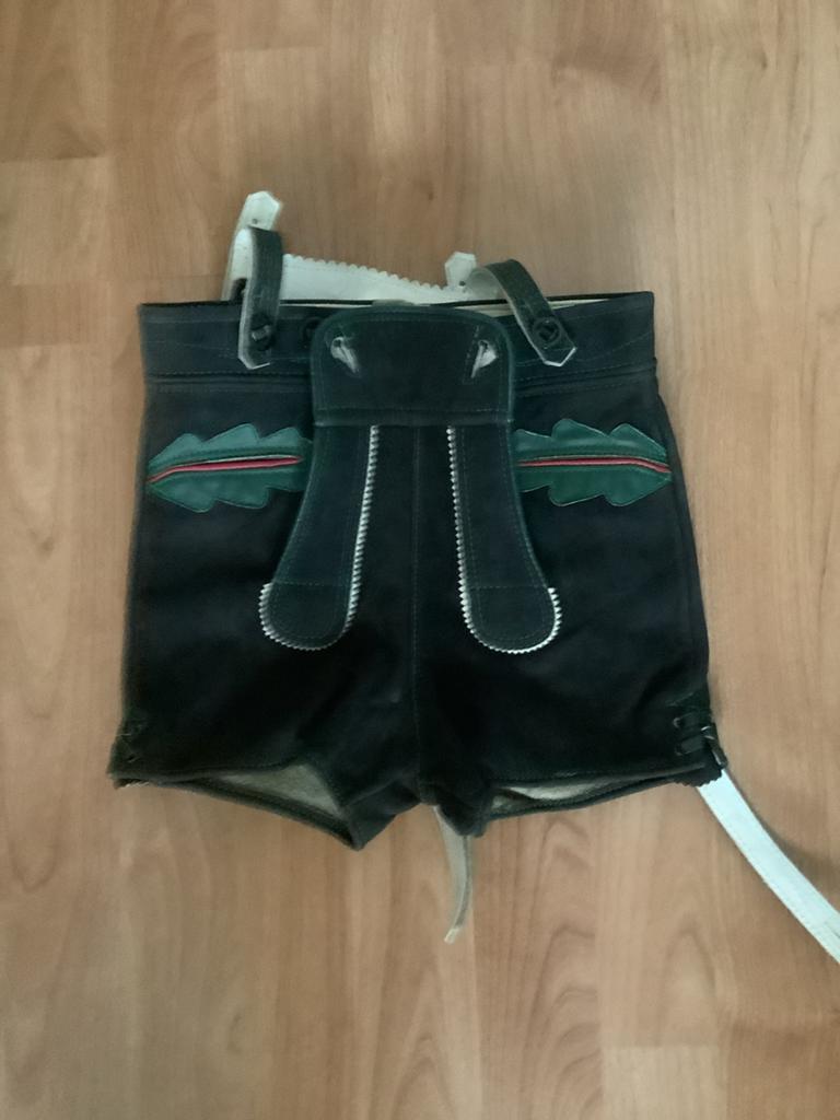 Stoere Lederhose voor Kinderen - Perfect voor Feestjes & Spe, Ophalen of Verzenden, Gebruikt, 122 t/m 128, Jongen of Meisje