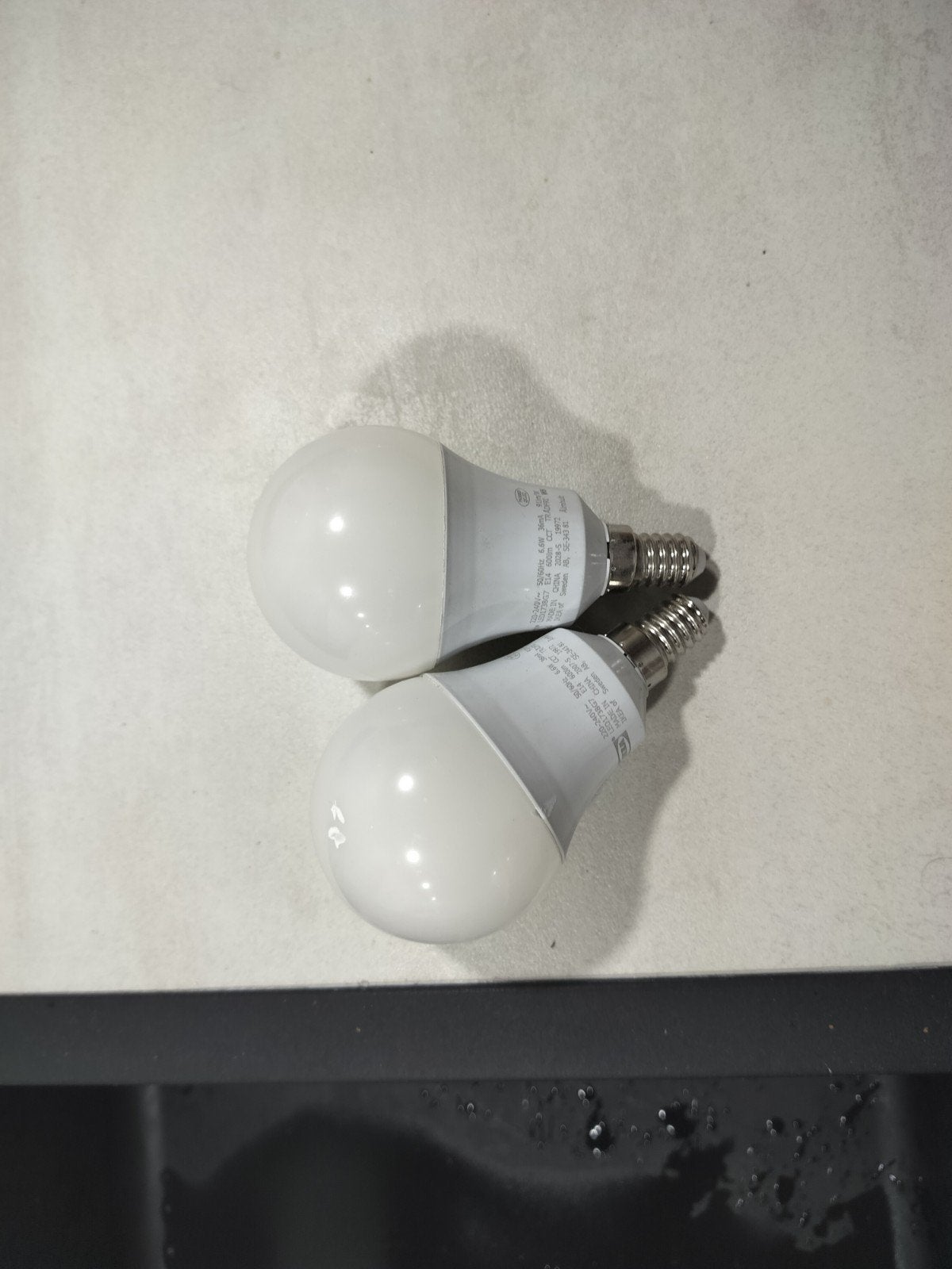 IKEA TRÅDFRI E14 LED lampen (2 stuks), Huis en Inrichting, Wit, E14 (klein), Zo goed als nieuw, Dimbaar