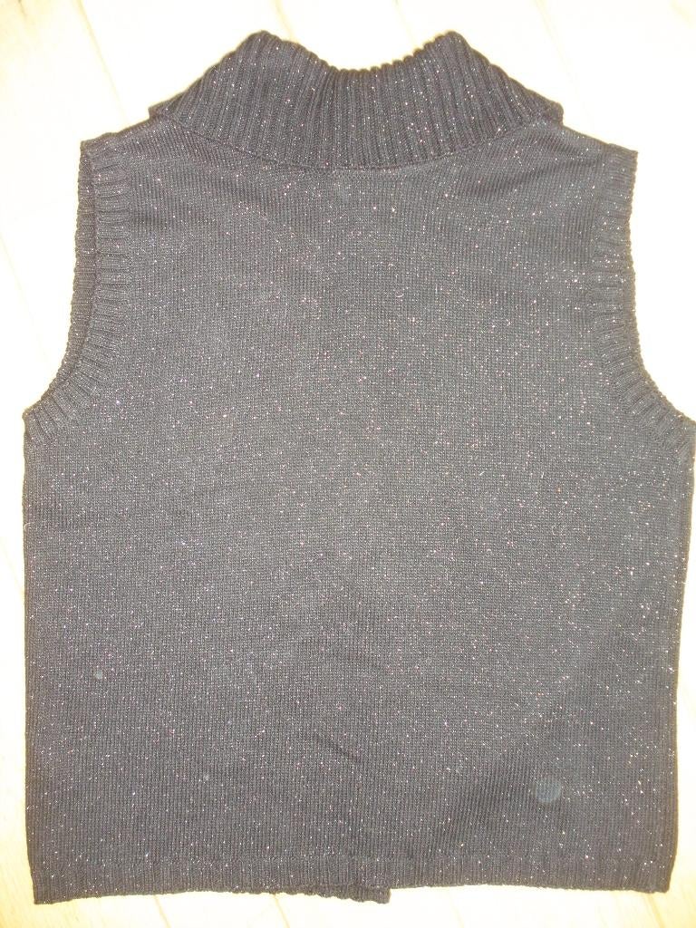 STREET ONE vest zwart zilver mêlee maat 44 - nieuw -, Zwart, Nieuw, Ophalen of Verzenden, Maat 42/44 (L)