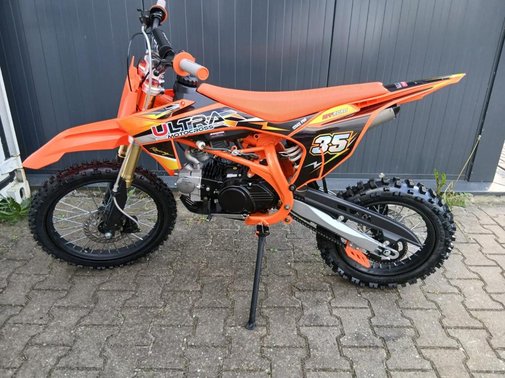 125cc 4 takt crossmotor, Ophalen, Pitbike