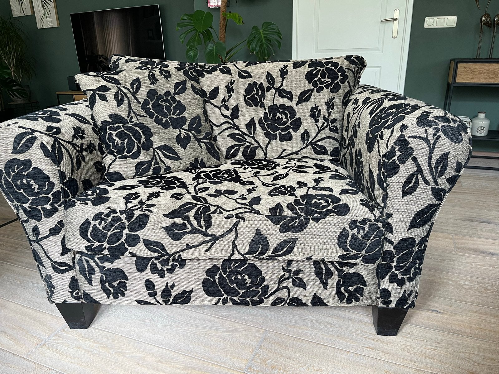 Mooie Love Seat van by MT iso 9001, Ophalen, Gebruikt, Tweepersoons, 75 tot 100 cm