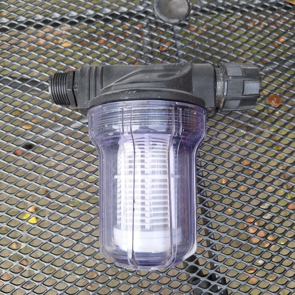 Gardena waterfilter om voor de pomp te plaatsen, Tuin en Terras, Ophalen of Verzenden, Gebruikt, Handmatig, Overige typen