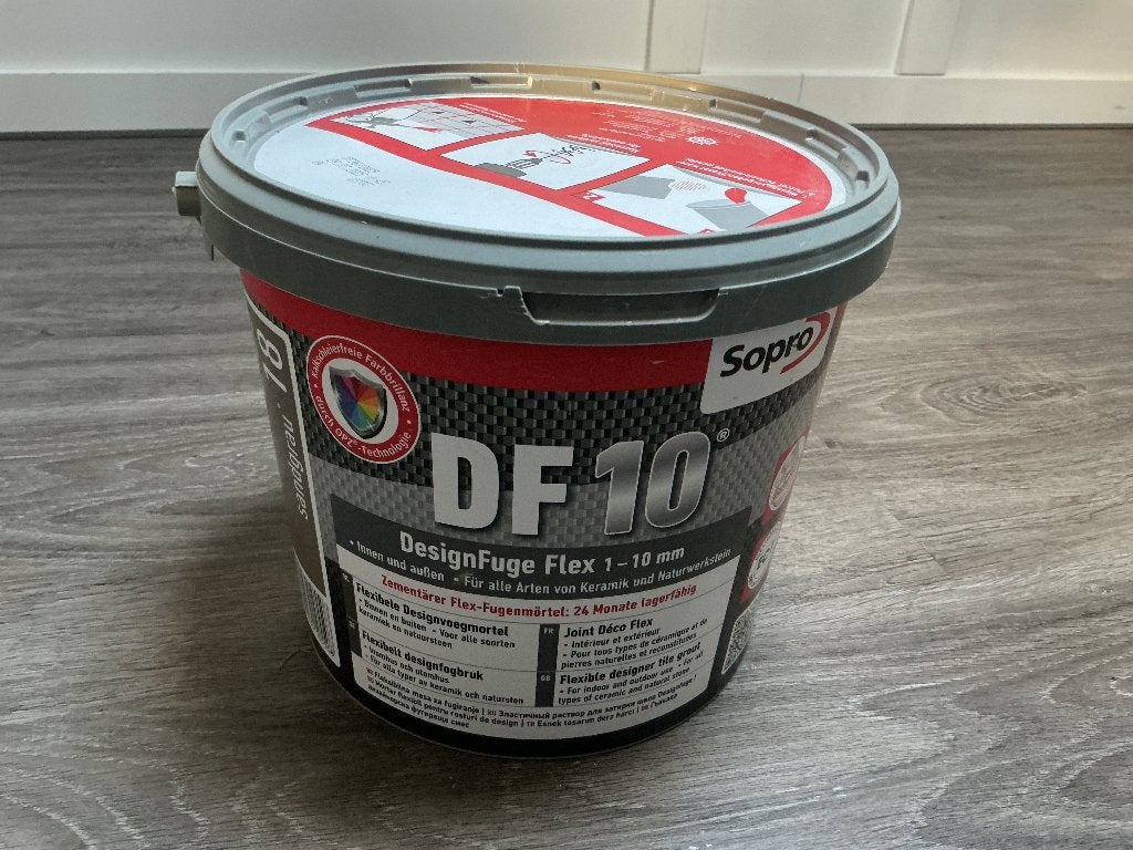 Sopro DF 10 Flexibele voegmortel voor binnen en buiten, Doe-het-zelf en Verbouw, Overige materialen, Wandtegels, Minder dan 20 cm