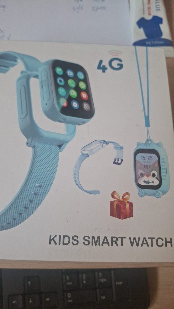 Smartwatch kinderen JuniorCompass 4G, Ophalen of Verzenden, Nieuw, Zwart, Jongen of Meisje