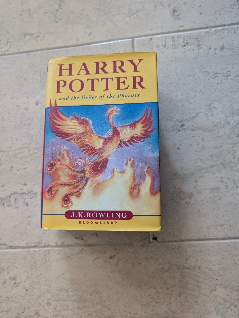 Harry Potter and the order of the Phoenix, Verzamelen, Harry Potter, Ophalen of Verzenden, Gebruikt, Boek of Poster