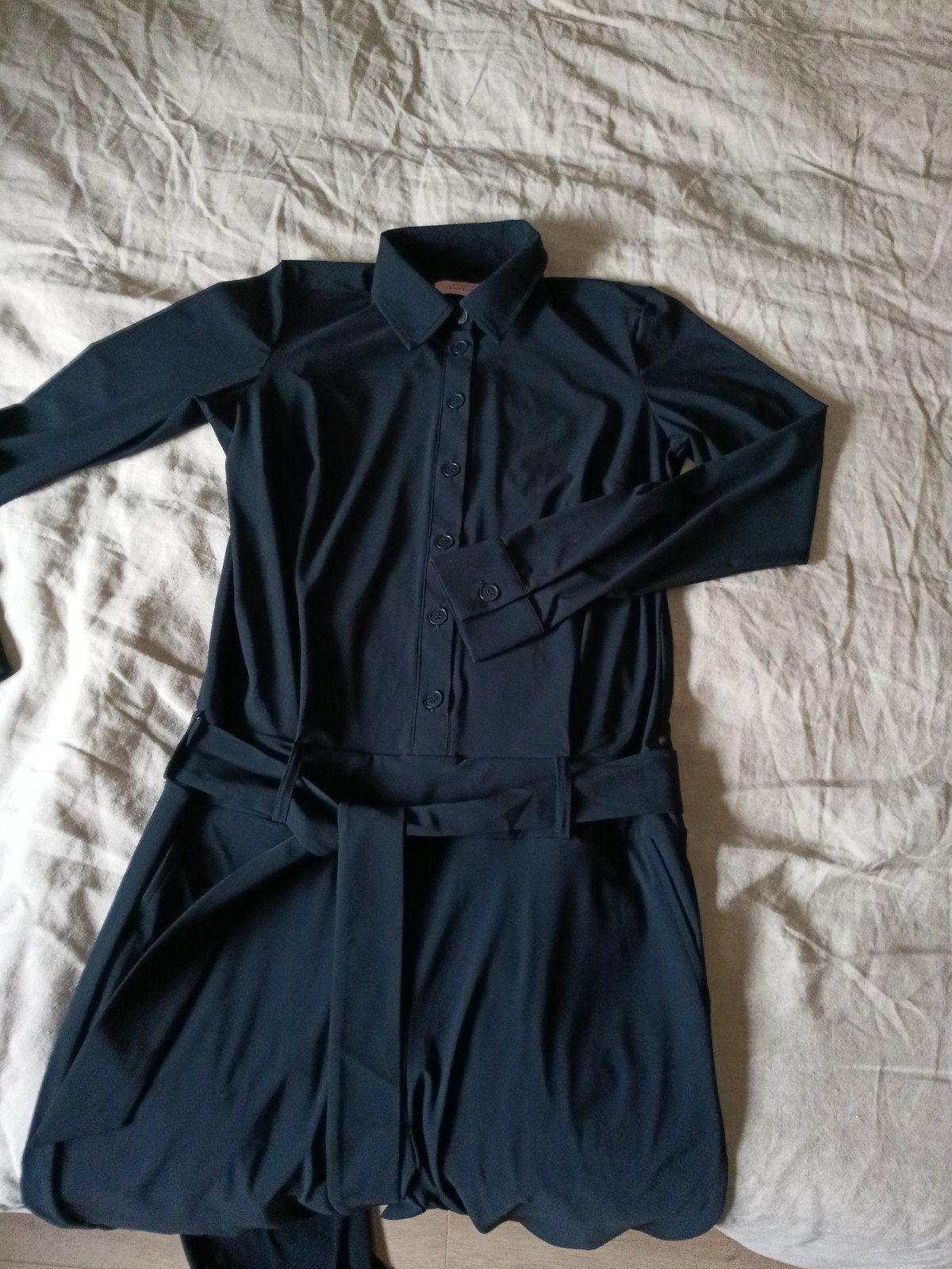 studio Anneloes jumpsuit M d blauw, Kleding | Dames, Verzenden, Zo goed als nieuw, Blauw