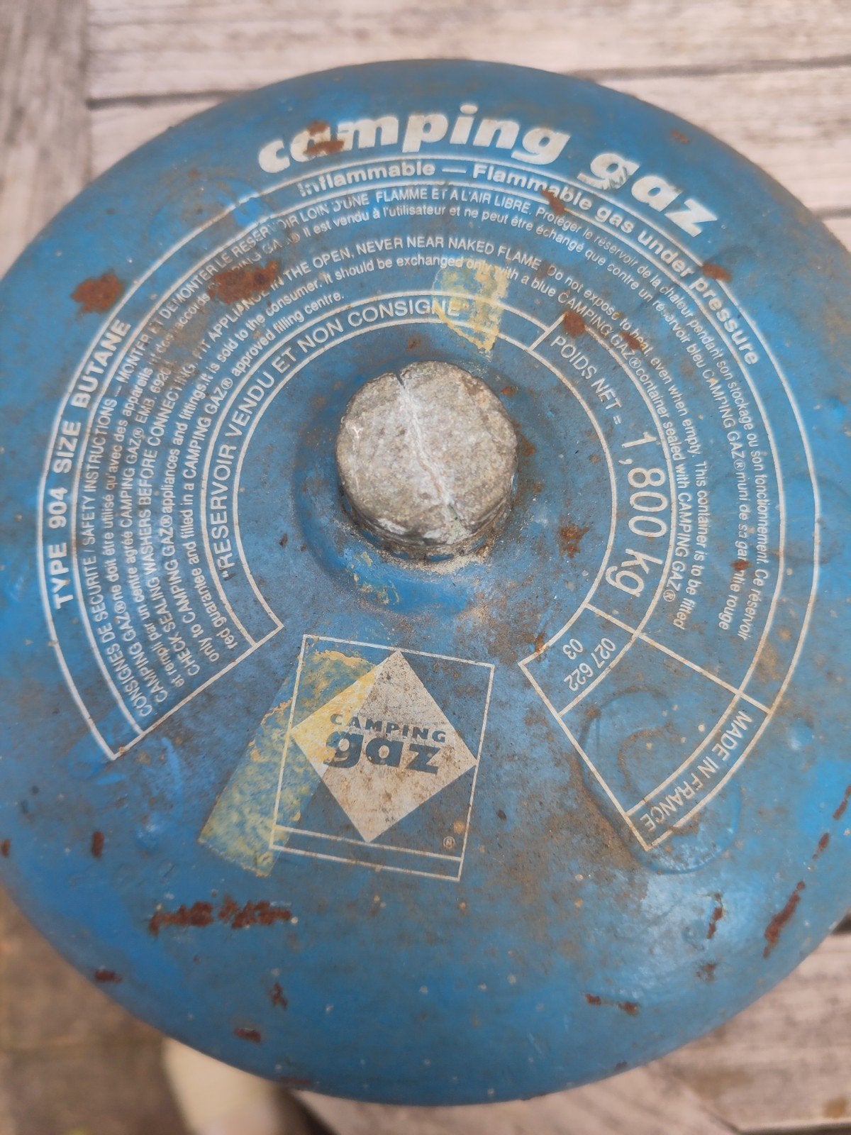 Camping gaz 904, 1.8kg, Ophalen, Gebruikt