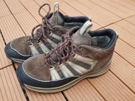 Timberland mt.36 wandelschoenen bruin suede leer en gore-tex, Kleding | Dames, Bruin, Timberland, Gedragen, Wandelschoenen