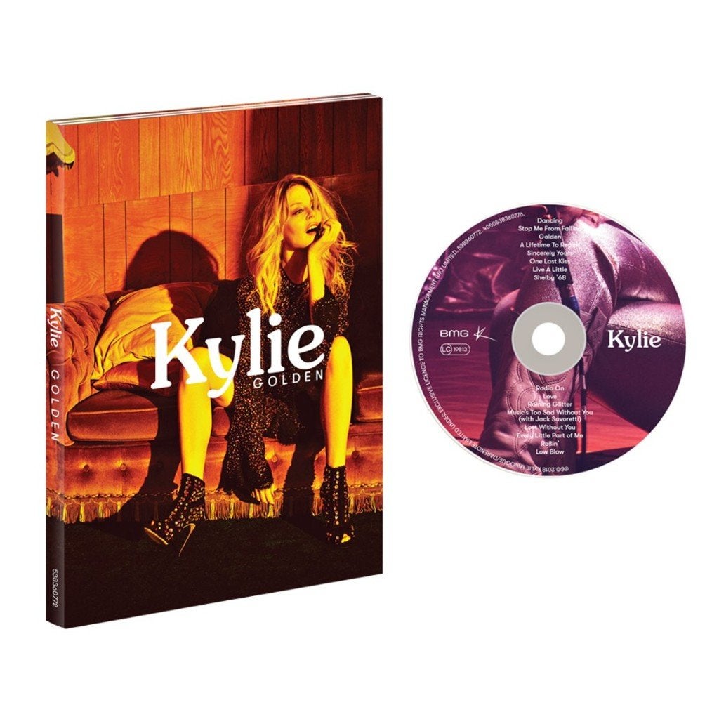 Kylie Minogue deluxe golden cd in boekje limited, Ophalen of Verzenden, Nieuw in verpakking