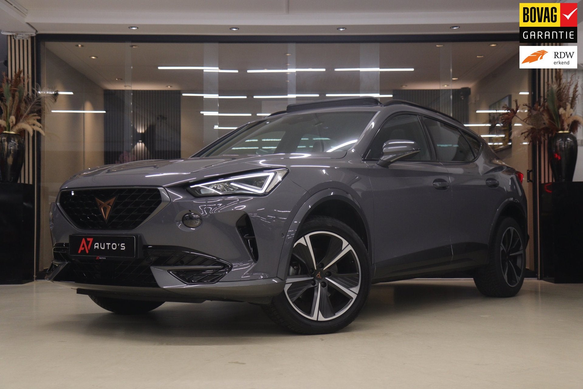 Cupra FORMENTOR 1.5 TSI Style PANO/CARPLAY/SFEERV/DODEHOEK/L, Auto's, Stof, Euro 6, Bedrijf, SUV of Terreinwagen