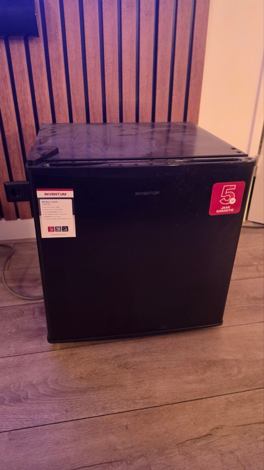 inventum mini vriezer, Ophalen, Minder dan 85 cm, Minder dan 60 cm, Zo goed als nieuw