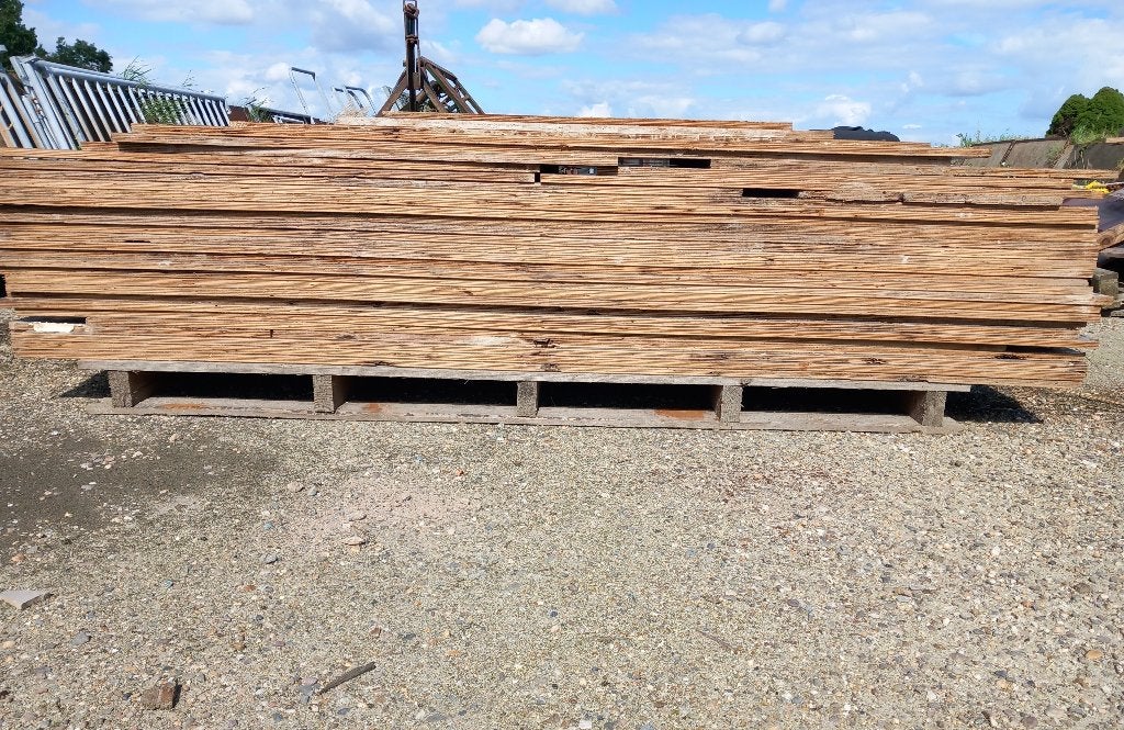 Partij gebruikte betonplex platen ca. 75 m², Ophalen, Gebruikt, Betonplex, Minder dan 20 mm