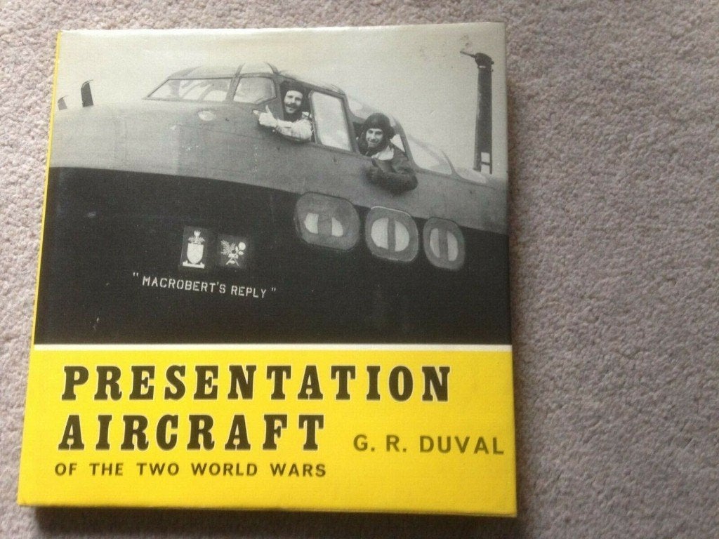 presentation aircraft of the two world wars door GR Duval, Godfrey Richard Duval, Ophalen of Verzenden, Zo goed als nieuw, Voor 1940