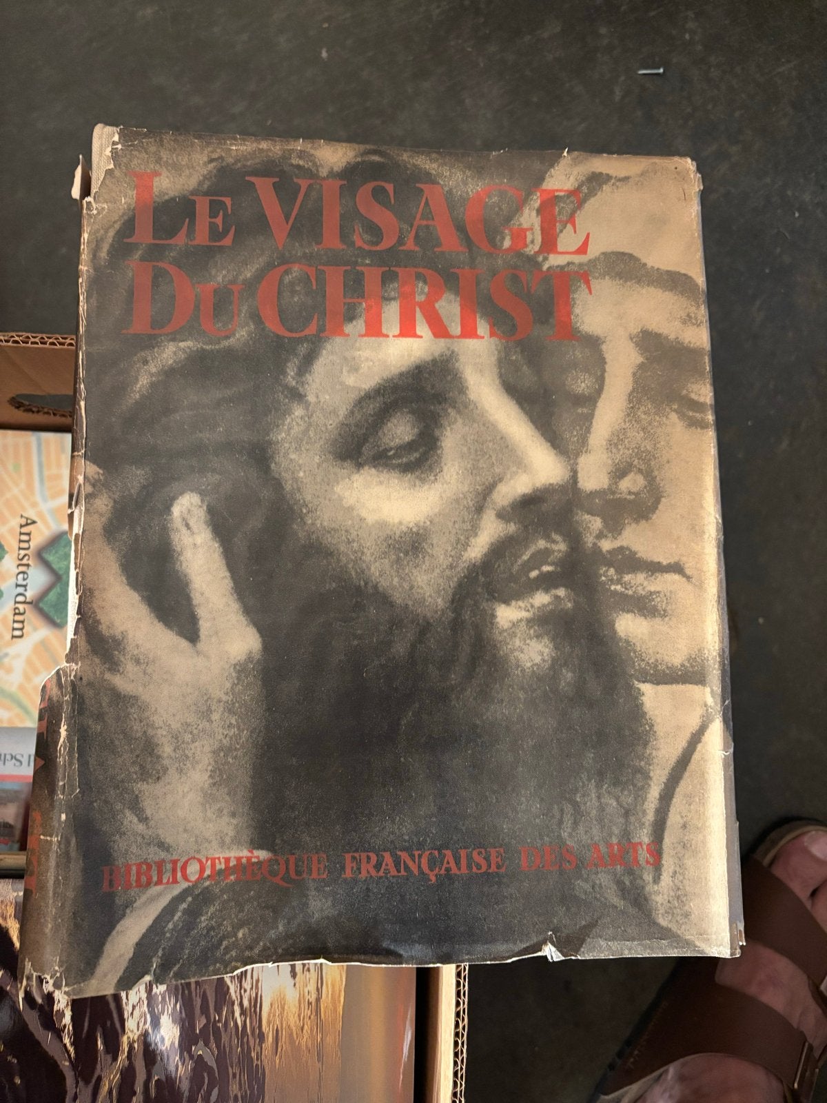 Le Visage du Christ - Kunstboek met matige stofomslag, Ophalen of Verzenden, Gelezen, Overige onderwerpen, Overige typen