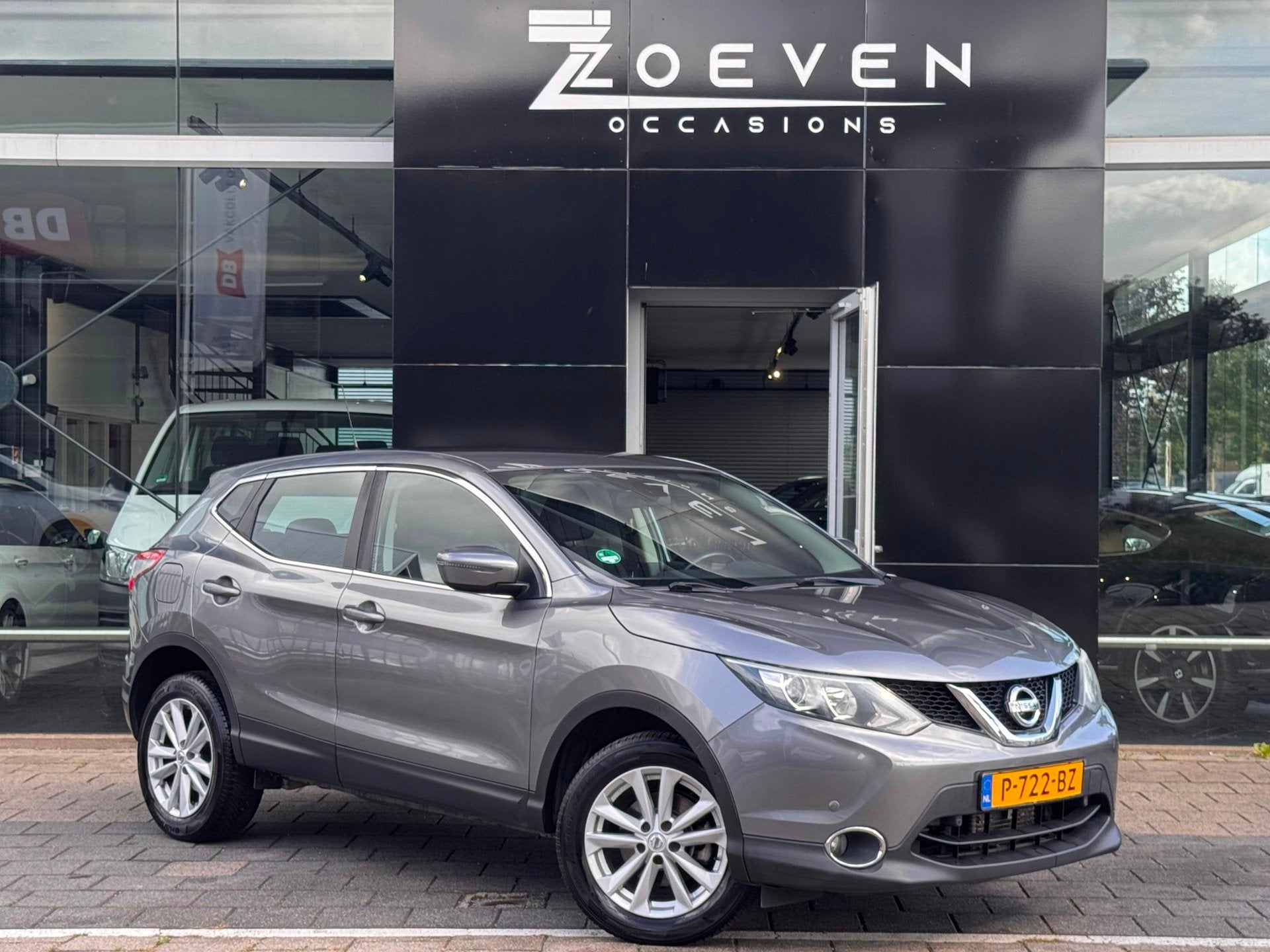 Nissan Qashqai 1.2 Acenta, Auto's, Dealer onderhouden, Stof, Gebruikt, 4 cilinders