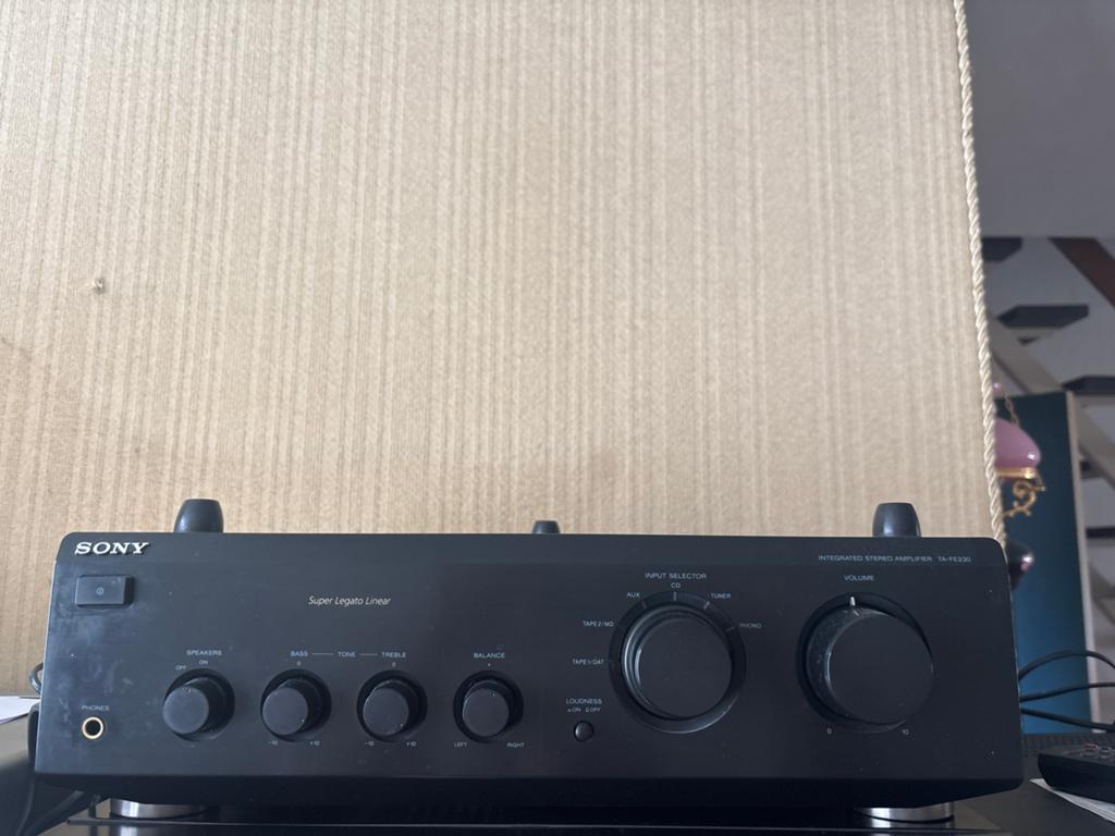 Sony TA-FE330R Stereo Versterker - Uitstekende Staat, Audio, Tv en Foto, Versterkers en Receivers, Ophalen of Verzenden, Zo goed als nieuw