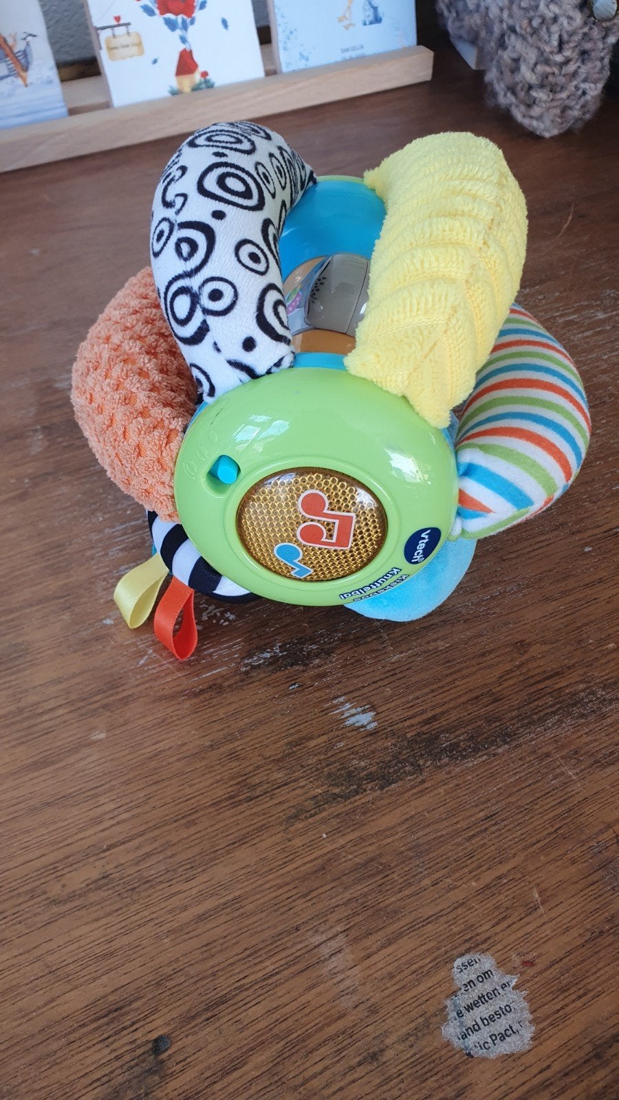 VTech Baby Bal met geluid en verschillende texturen, Ophalen of Verzenden, Zo goed als nieuw, Overige typen, Met geluid