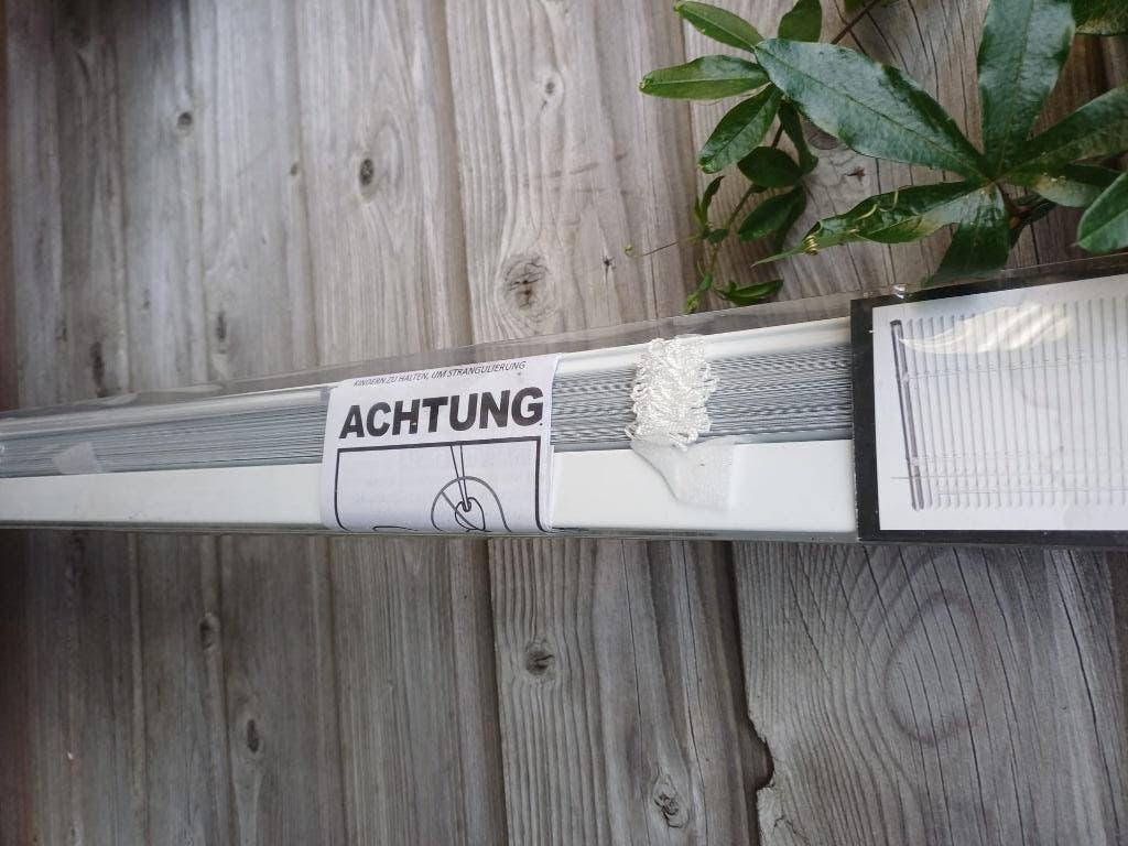 Jaloezie aluminium, Ophalen, 100 tot 150 cm, Wit, Nieuw