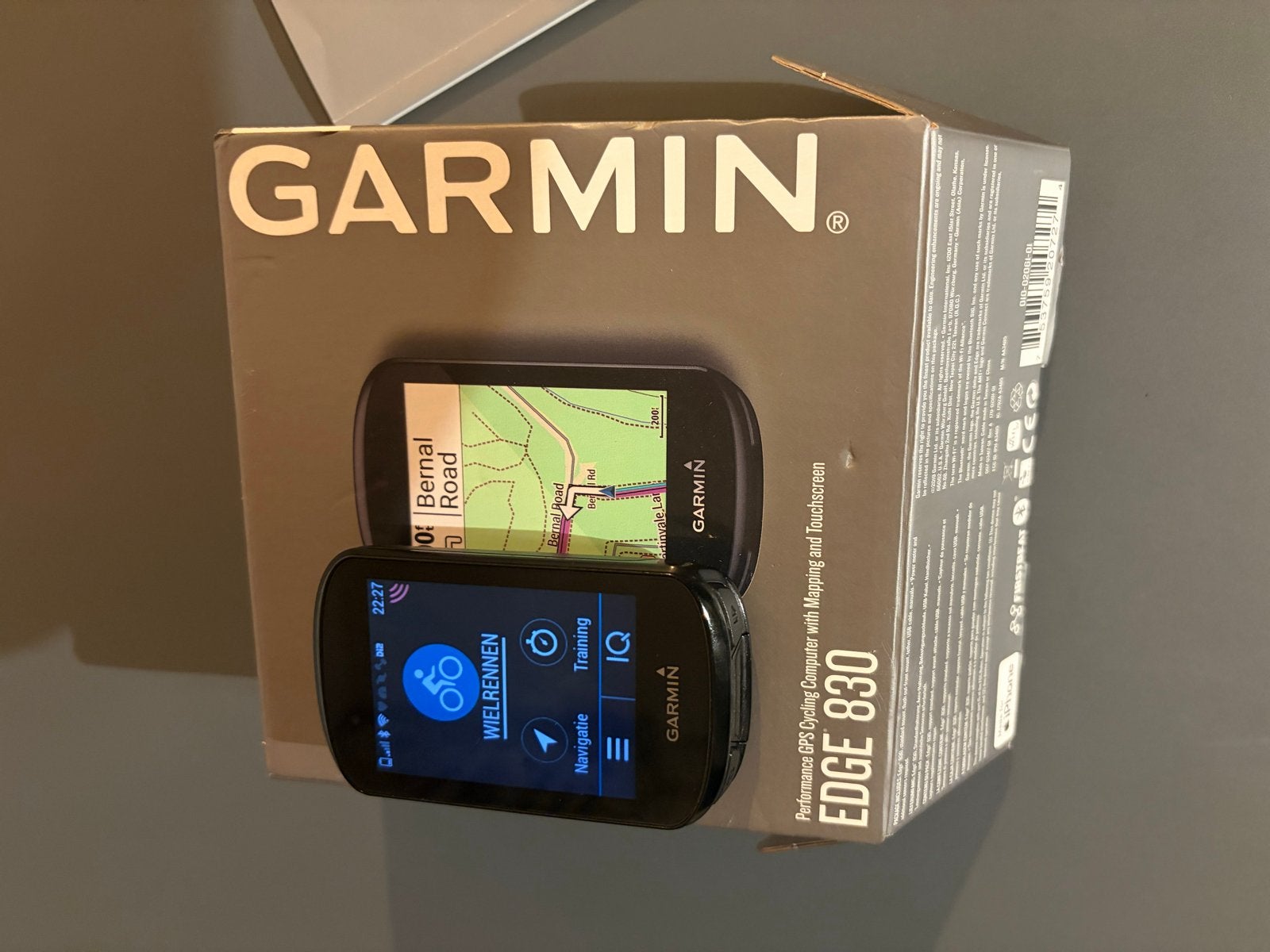 Garmin Edge 830 Fietscomputer - GPS en Touchscreen, Ophalen of Verzenden, Draadloos, Zo goed als nieuw