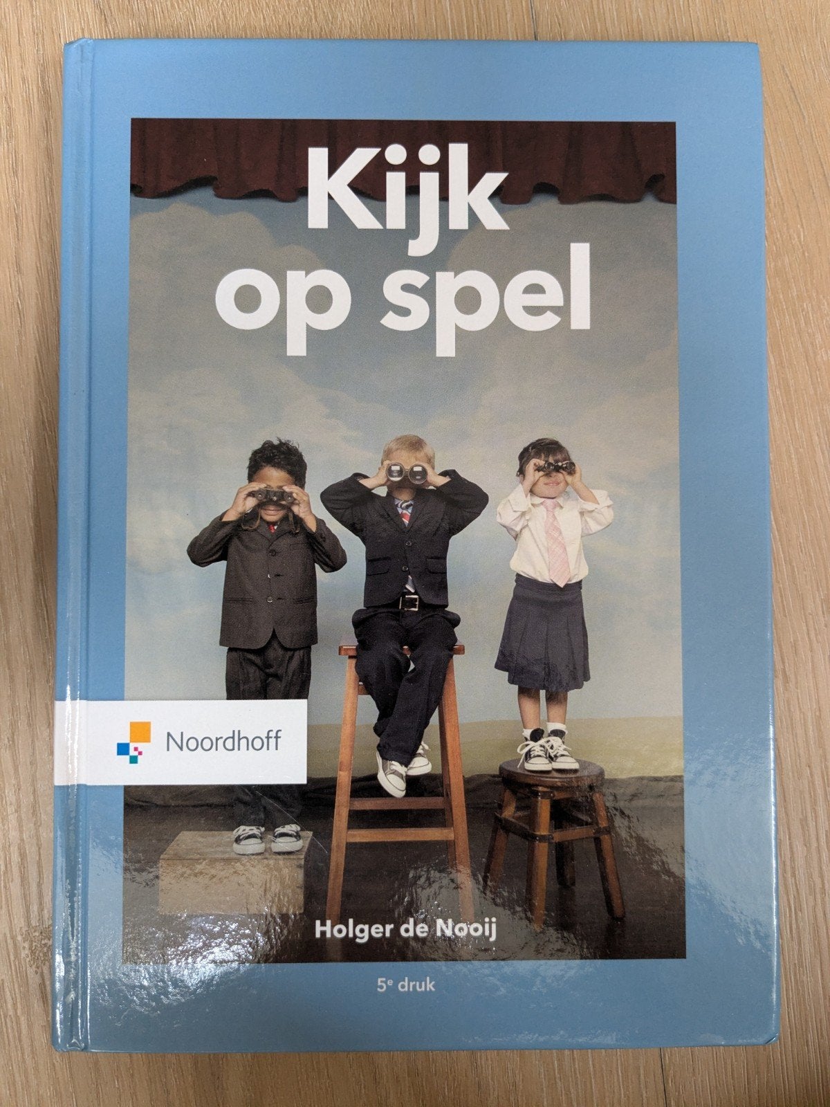 Kijk op spel. Holger de Nooij. 5e druk 2021. Noordhoff., Boeken, Ophalen of Verzenden, Zo goed als nieuw, HBO