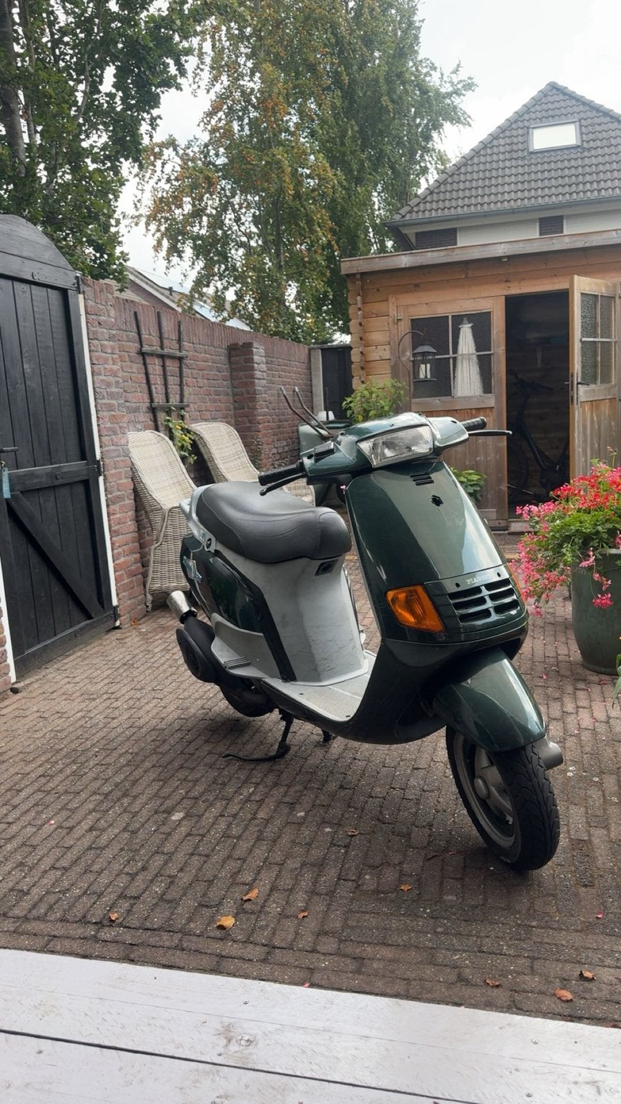 Piaggio Quartz 70cc - Unieke Scooter, Fietsen en Brommers, Scooters | Piaggio, Tweetakt, Gebruikt, Overige modellen, Maximaal 45 km/u