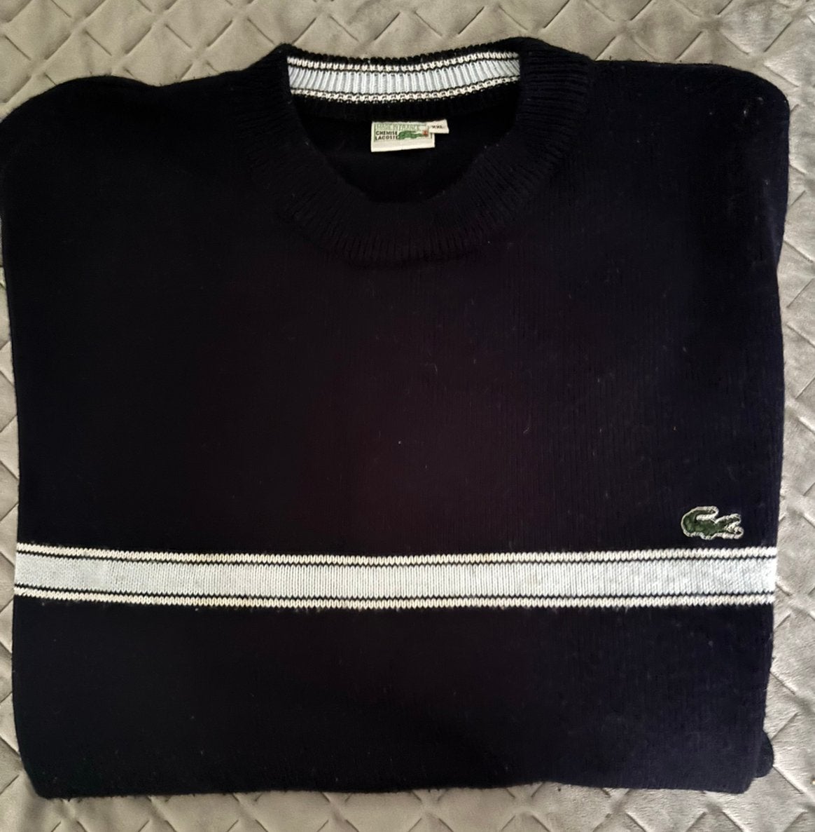 Lacoste trui, Kleding | Heren, Ophalen of Verzenden, Zo goed als nieuw, Overige maten, Blauw