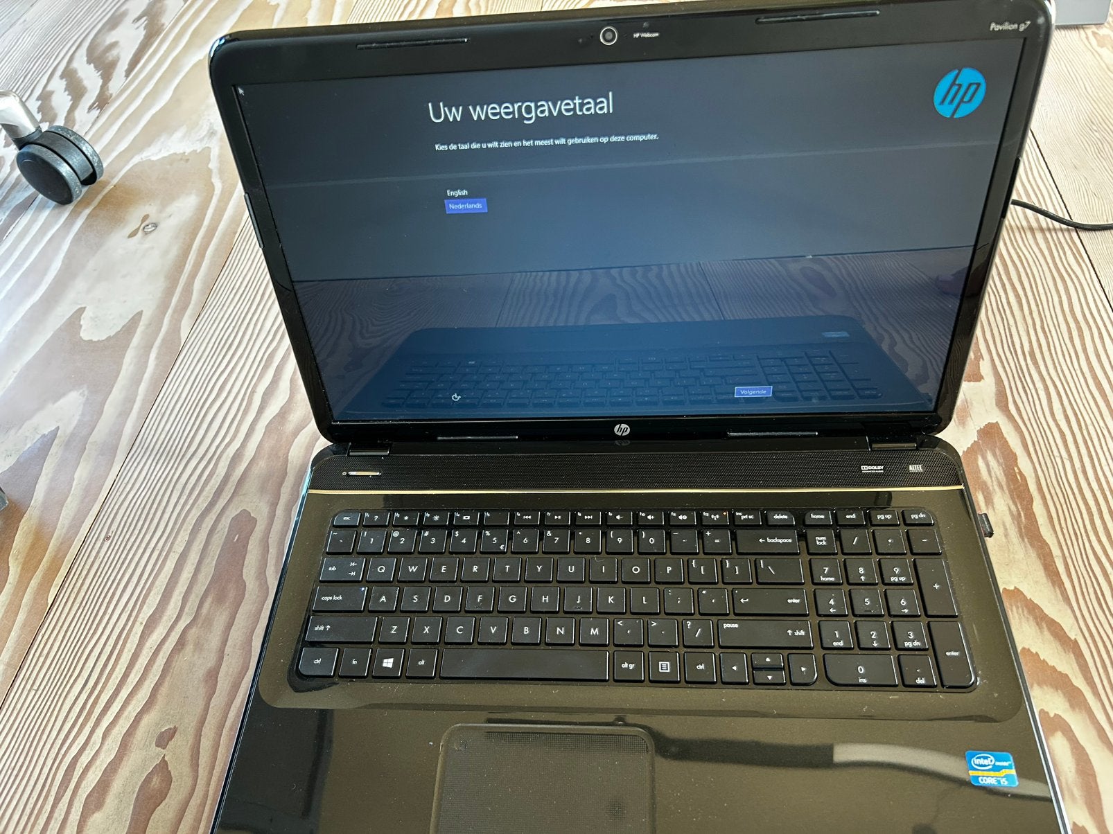 Laptop HP Pavilon g7, Ophalen of Verzenden, Gebruikt, 17 inch of meer