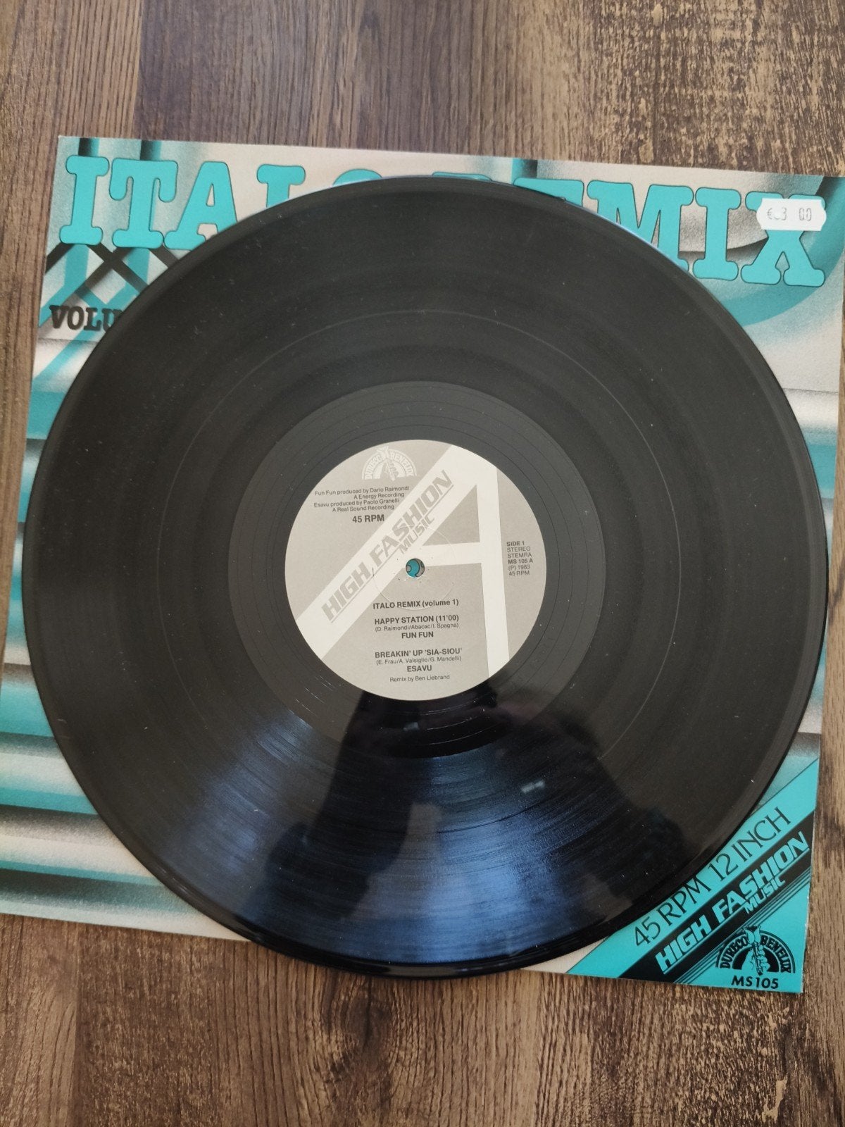 Italo Remix Volume 1 - Fun Fun, Esavu, Valery Allington, Ophalen of Verzenden, 1980 - 1989, Gebruikt, 12 inch