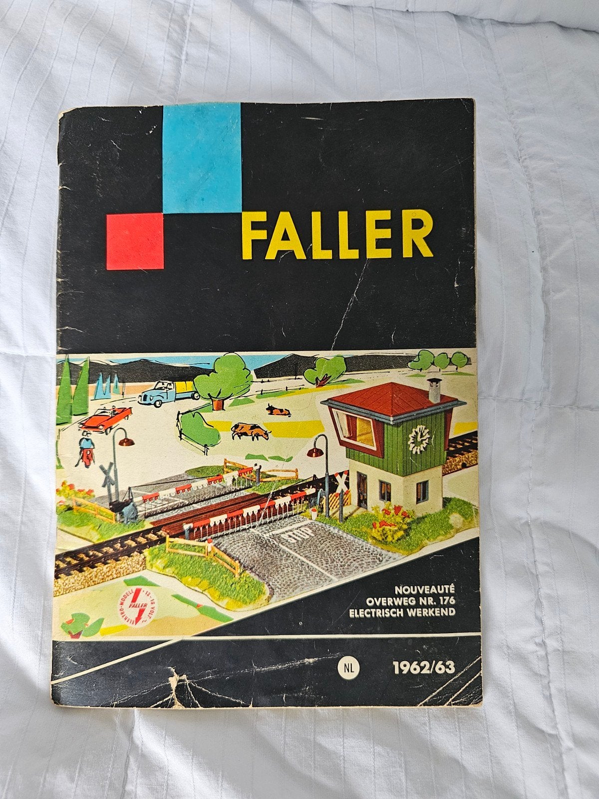 Faller Catalogus 1962/63 - Modeltreinen en Gebouwen, Ophalen of Verzenden, Gelezen, Faller, Catalogus