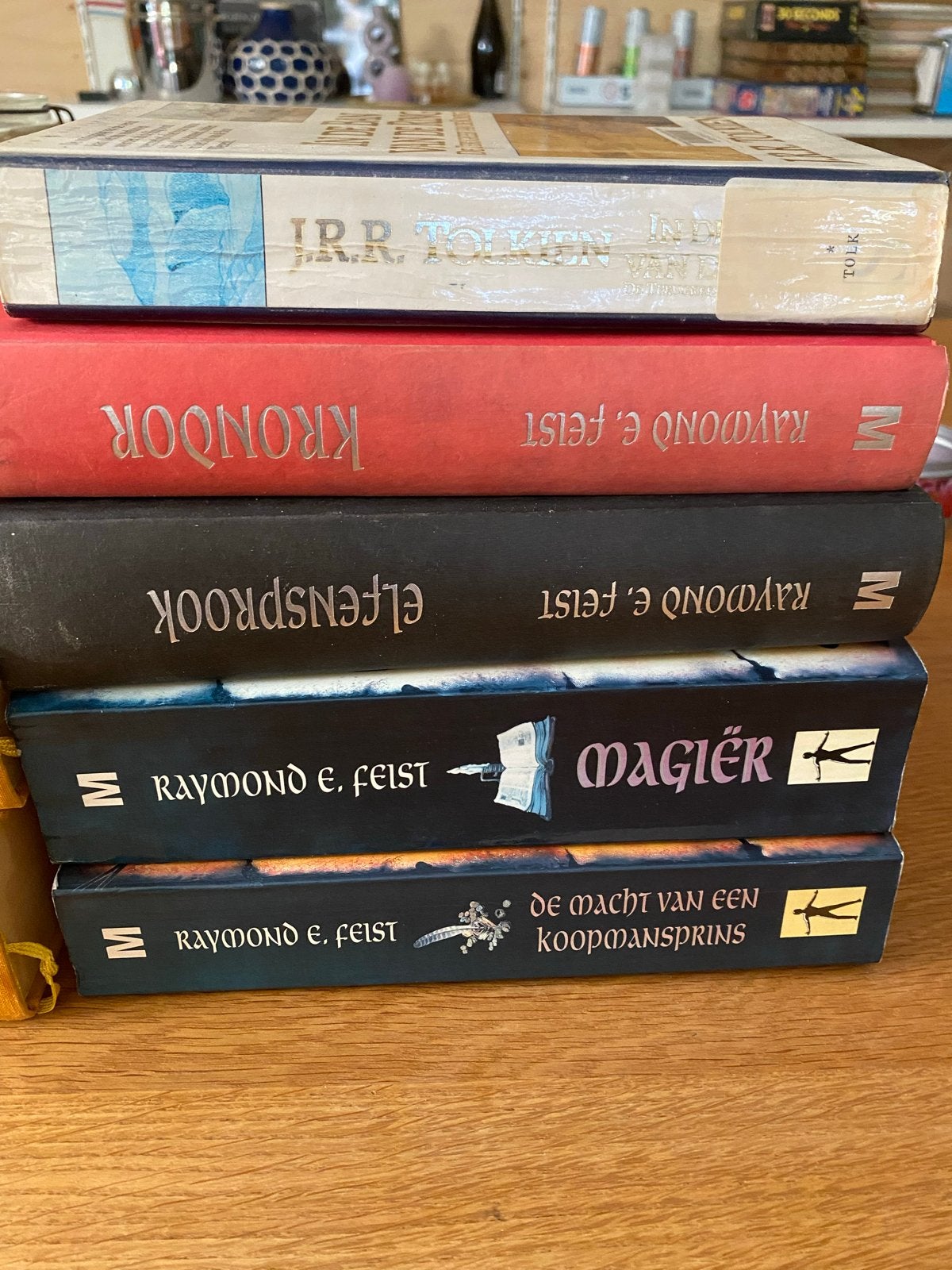 Diverse boeken van Raymond E. Feist, Boeken, Ophalen of Verzenden, Gelezen