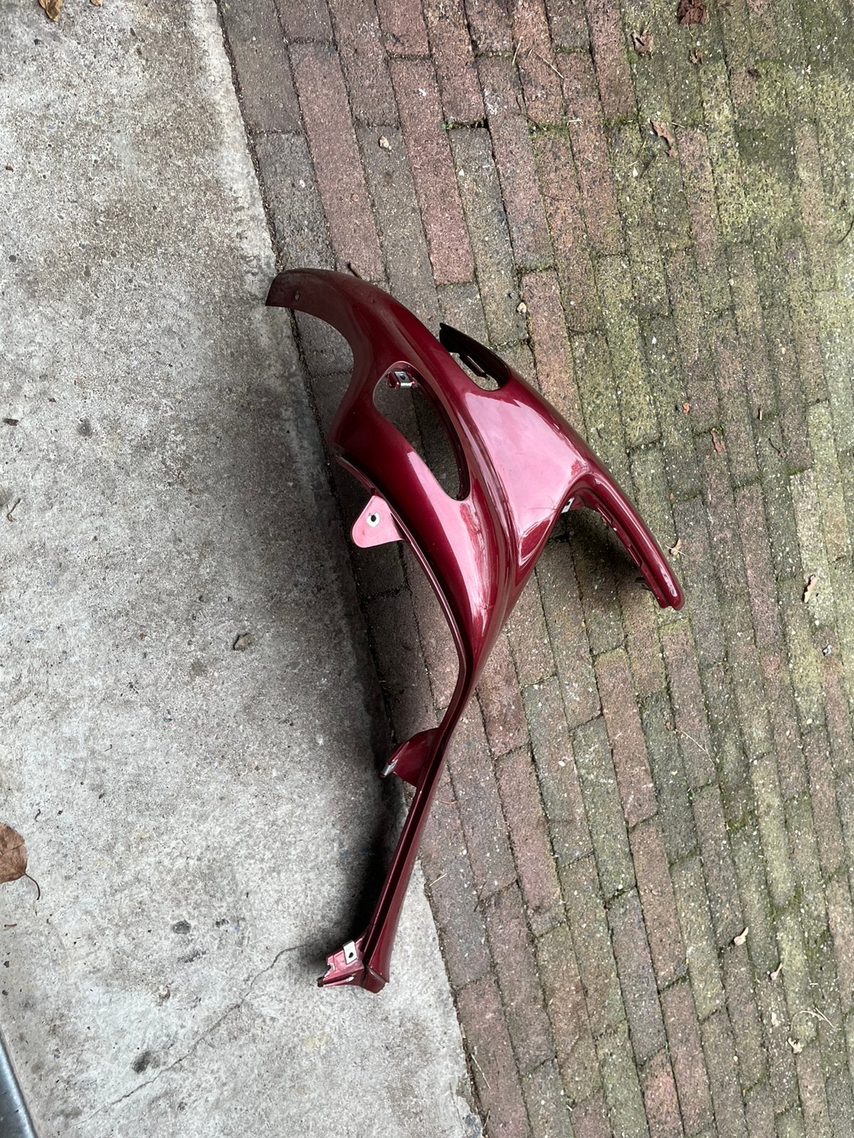 gilera runner voorkap, Ophalen