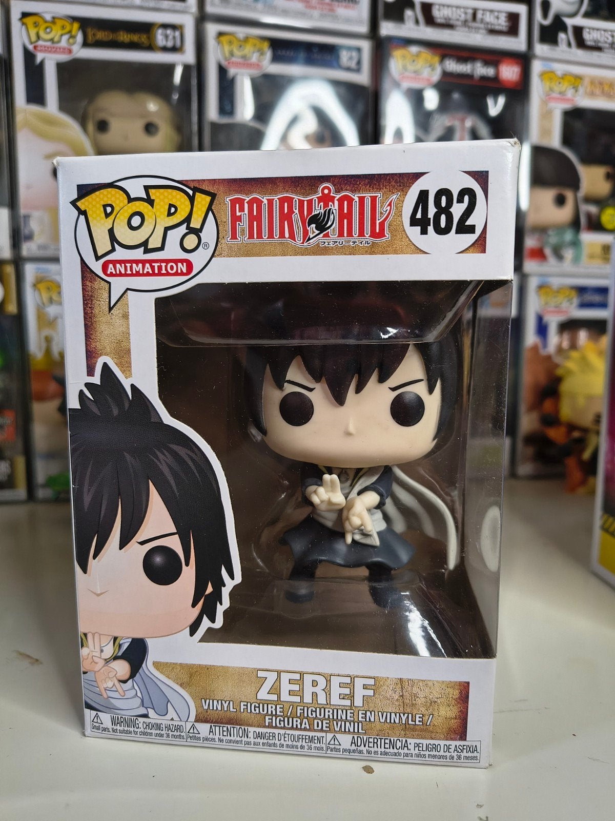 Funko Pop! Animation Fairy Tail Zeref #482, Ophalen of Verzenden
