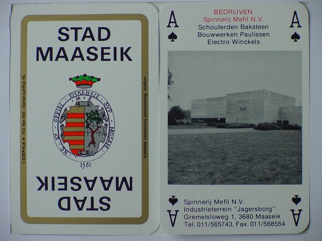Kaart- en Kwartetspel Maaseik, Verzamelen, Ophalen of Verzenden, Nieuw, Kwartet(ten)
