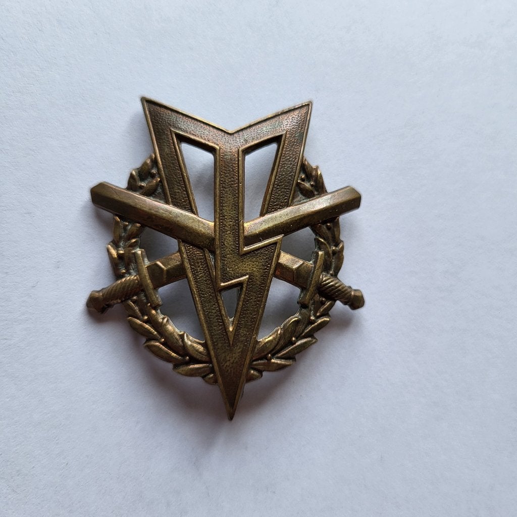 Militaire Lichamelijke Vaardigheidsproeven (MLV) broche, Niet vindbaar, Niet vindbaar, Nederland, Embleem of Badge