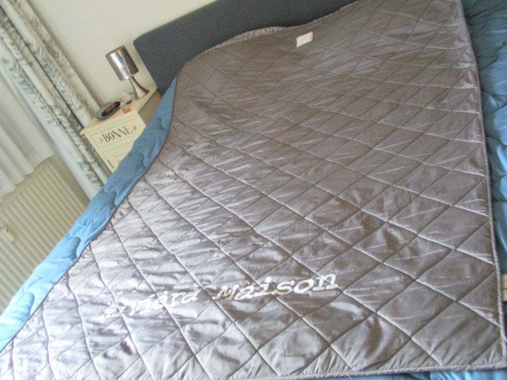 Riviera Maison.SPREI., Eenpersoons, Ophalen of Verzenden, Grijs, Deken of Dekbed