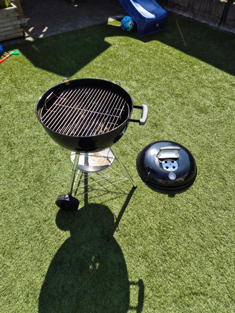 Weber Bar-b-kettle 47 cm met temperatuursensor, Tuin en Terras, Ophalen