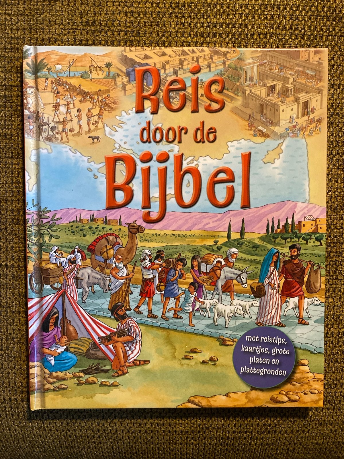Lois Rock - Reis door de Bijbel, Fictie algemeen, Ophalen of Verzenden, Zo goed als nieuw, Lois Rock