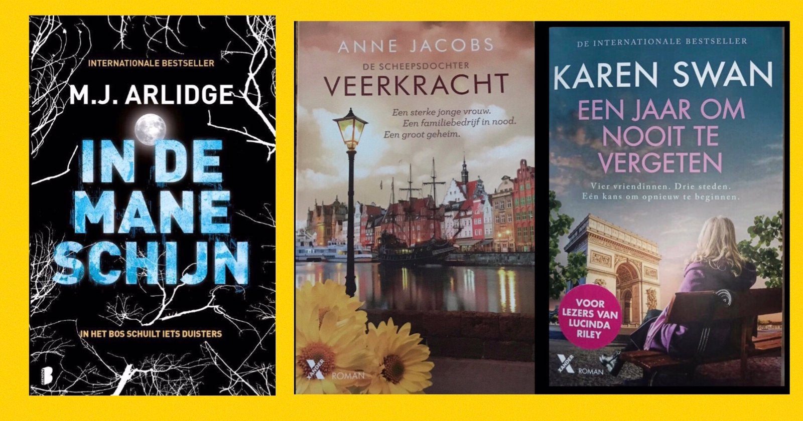 M.J. Arlidge - Karen Swan - Anne Jacobs, Ophalen of Verzenden