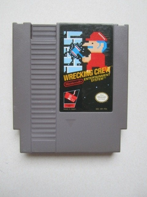 Wrecking Crew NES Nintendo, Spelcomputers en Games, Games | Nintendo NES, Overige genres, 1 speler, Ophalen of Verzenden, Zo goed als nieuw