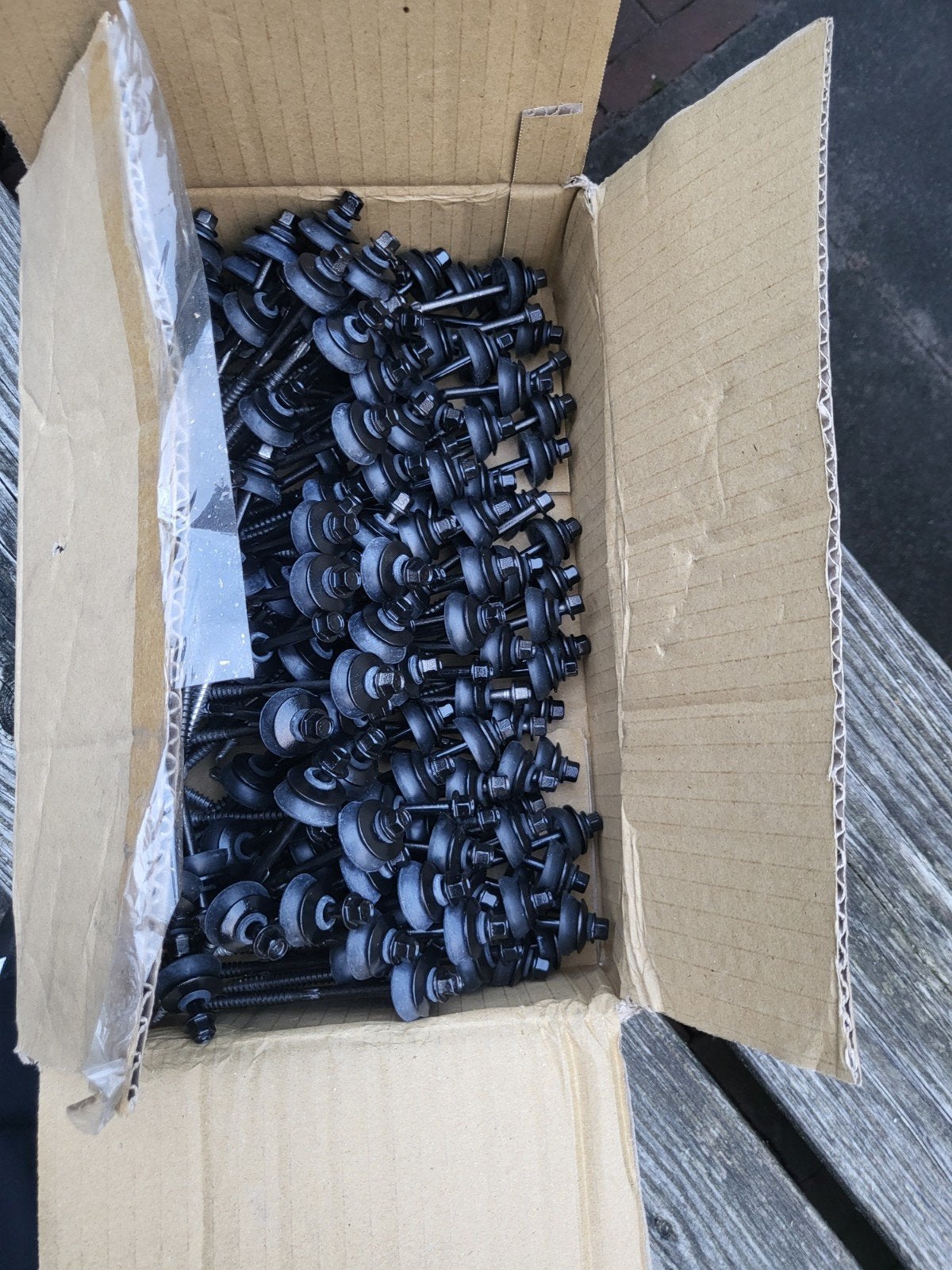 Boorschroeven RVS A2 6,3x130 Wings voor golfplaten/dakplaten, 100 tot 250 mm, Schroeven, Nieuw, Ophalen of Verzenden