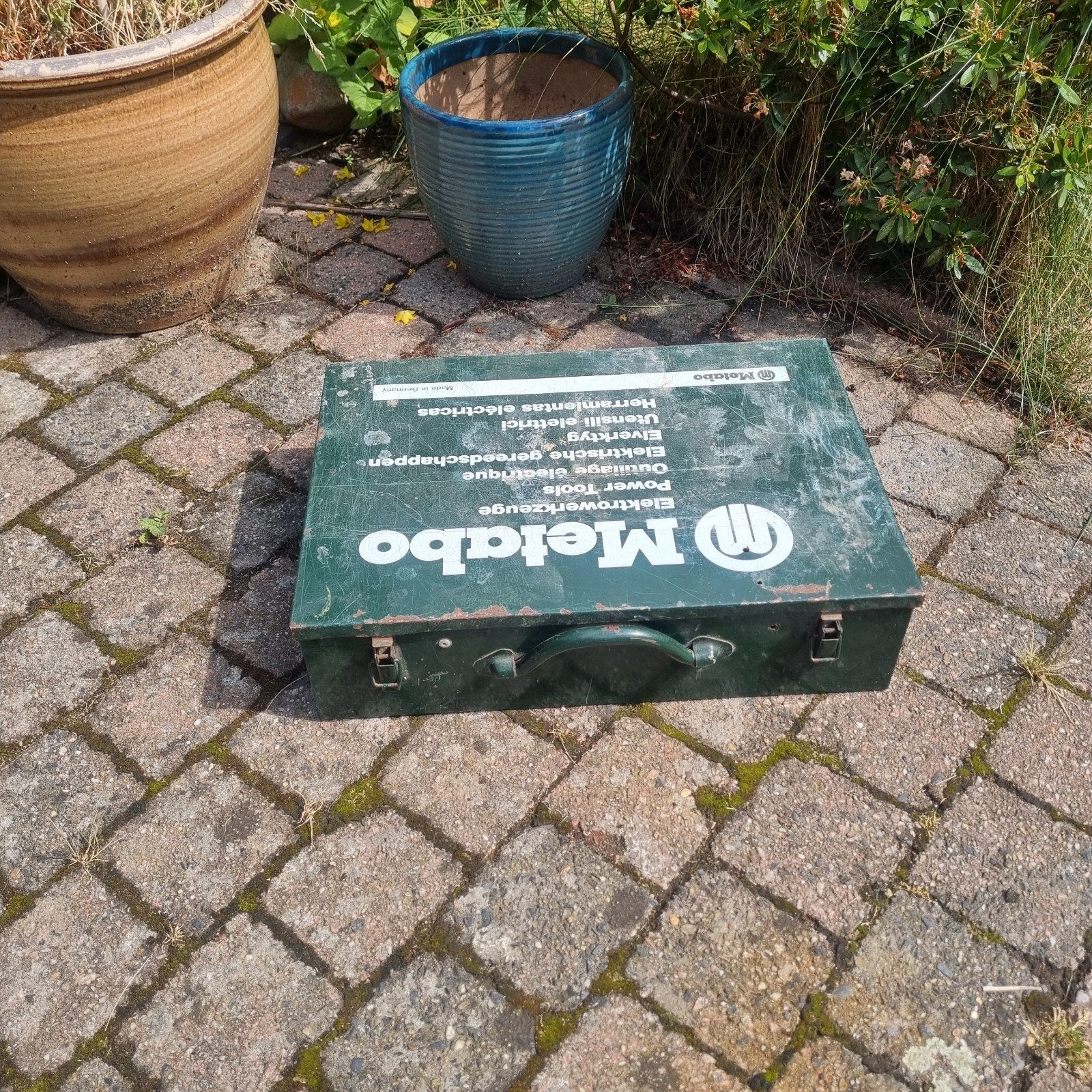 Metalen koffer, Ophalen of Verzenden, 50 tot 100 cm, Minder dan 50 cm