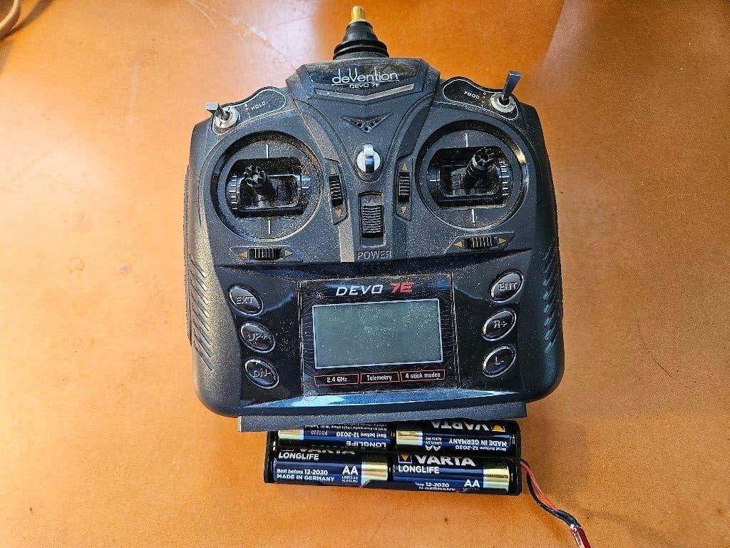 Walkera DEVO 7 – 7-kanaals 2.4GHz RC zender, Ophalen of Verzenden, Gebruikt