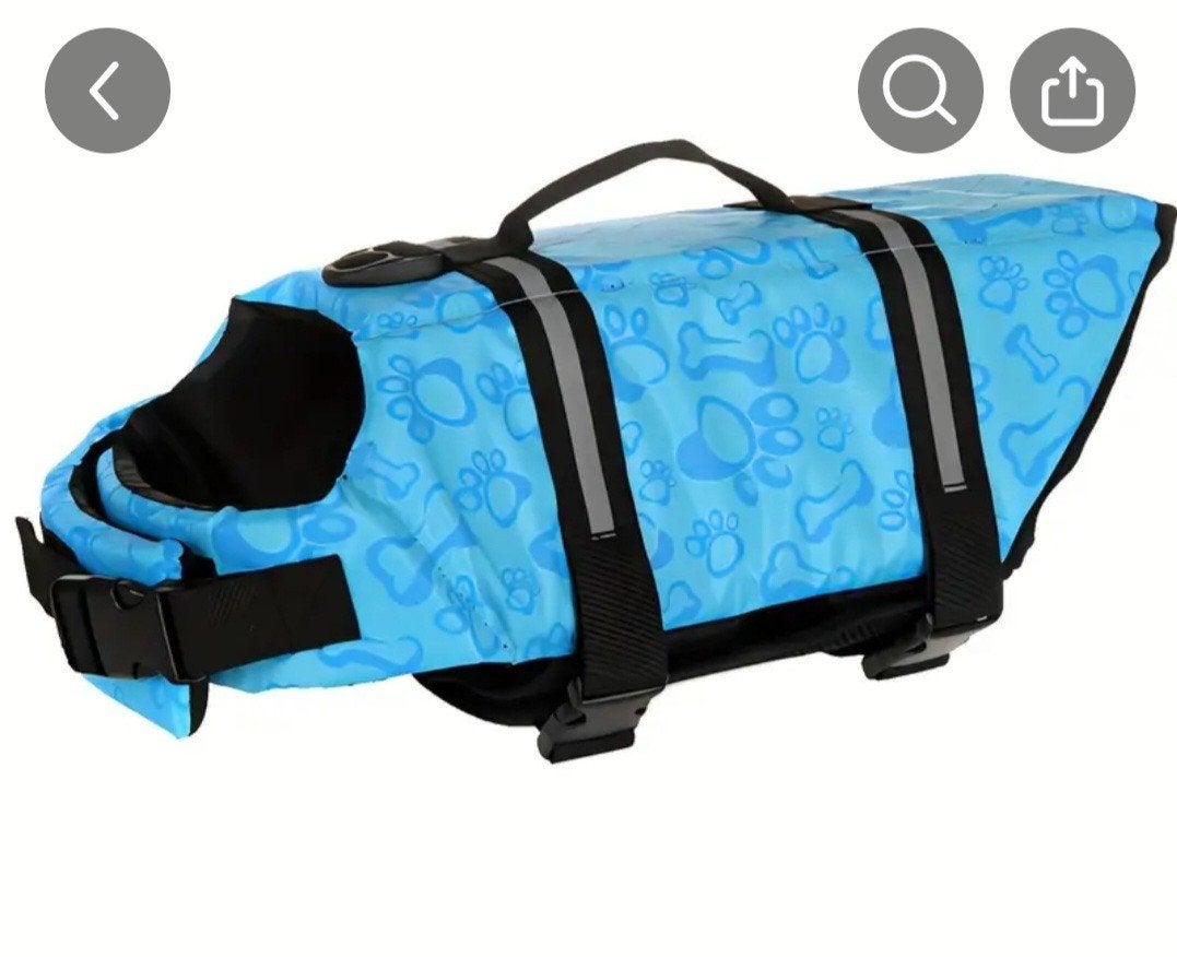 Honden zwemvest XL + badjas, Dieren en Toebehoren, Ophalen, Nieuw